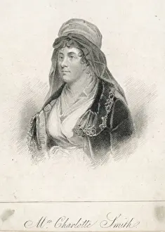 English Novelist Biography Prints: Charlotte Smith