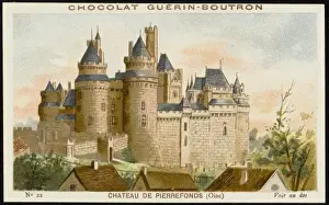 Prints of Chateau de Pierrefonds (Oise) Oise Prints: Chateau de Pierrefonds Print