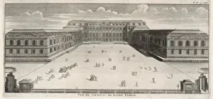 Baroque Chateau Prints: Chateau Saint Cloud