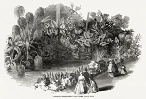 Chatsworth House - Conservatory 1846 Chatsworth House - Conservatory 1846