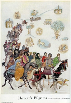 Chaucers Pilgrims by Pauline Baynes