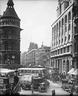 Cheapside London Prints: Cheapside 1930S