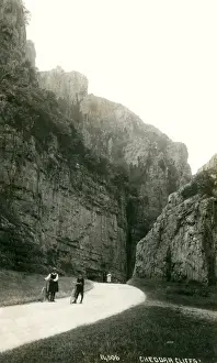 English Coastline Images Prints: Cheddar Cliffs