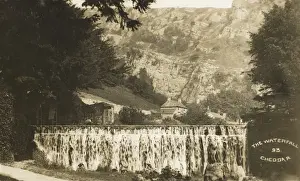 Somerset Landscape Photography Prints: Cheddar - The Waterfall