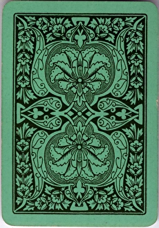 Cheery Families, design on back of card Cheery Families, design on back of card