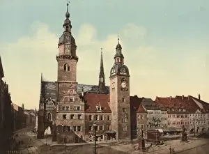 German Historical Monuments Prints: Chemnitz. The three memorials