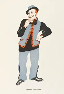 Albert Chevalier Music Hall Print 1927