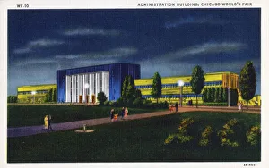 Chicago Worlds Fair 1933 - Administration Building Chicago Worlds Fair 1933 - Administration Building