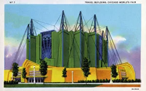 Chicago Worlds Fair 1933 - Travel Building Chicago Worlds Fair 1933 - Travel Building