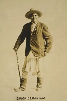 Chief Geronimo Print, c1904