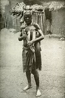 Related Images Collection: Chief sword-bearer to the King, Gold Coast, West Africa