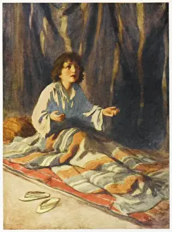 Print of Samuel as a Child