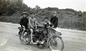 Children on a 1912 Campion motorcycle & sidecar circa 1912 Children on a 1912 Campion motorcycle & sidecar circa 1912