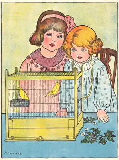 Children at Play: A Little Piece of Sugar Print 1920