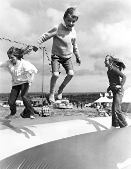 Children playing, Gala Weekend, St Erth, Cornwall Children playing, Gala Weekend, St Erth, Cornwall