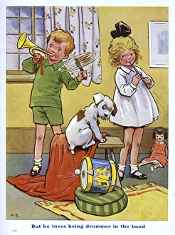 Children playing musical instruments Children playing musical instruments