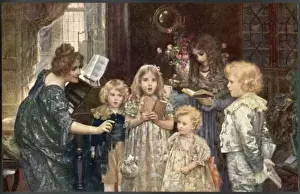 Piano Lessons For Kids Prints: Children Singing