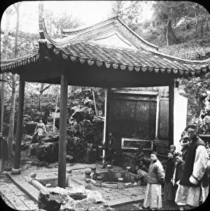 China - Emperors Well Print circa 1900
