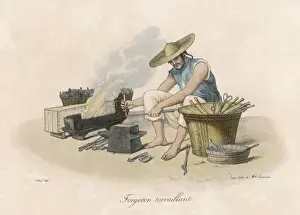 Chinese Blacksmith Print