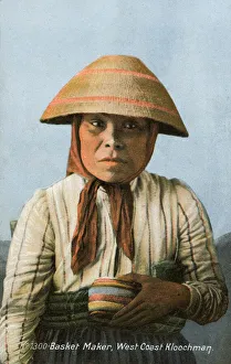 Chinook Basket Maker - British Columbia, Canada Chinook Basket Maker - British Columbia, Canada