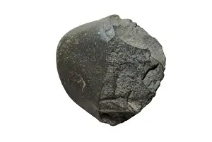 Prehistoric Stone Tools Prints: Chopper. Lower Paleolithic