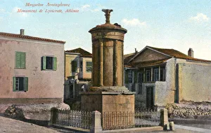 Choragic Monument of Lysicrates near the Acropolis of Athens Choragic Monument of Lysicrates near the Acropolis of Athens