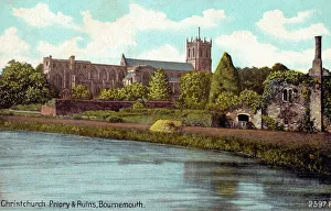 Christchurch Priory and Ruins, Bournemouth Christchurch Priory and Ruins, Bournemouth