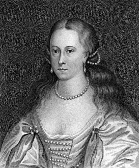 Christian Cavendish, Countess of Devonshire Print 1595-1674