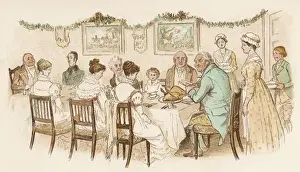 Christmas Dinner Print