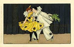 Christmas Pierrot & Pierette by Florence Hardy Christmas Pierrot & Pierette by Florence Hardy