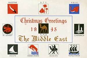 Christmas Postcard from the 512 Field Survey Company Christmas Postcard from the 512 Field Survey Company
