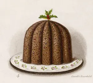 Traditional Christmas Dessert Prints: Christmas Pudding