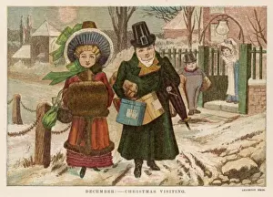 Christmas Present Delivery Prints: Christmas Visiting