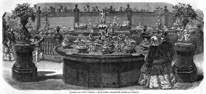 Christofle silverware at the Exposition Universelle, 1855 Christofle silverware at the Exposition Universelle, 1855