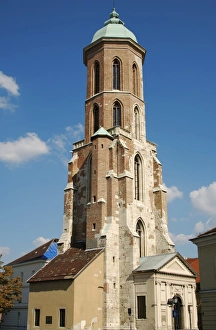 Church restored after the damage sustained during World War Church restored after the damage sustained during World War