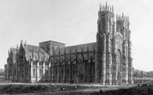 Historic Buildings UK Prints: Churches / Beverly Minster