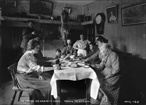 Early 20th Century Print of Toomebridge Family Gathering