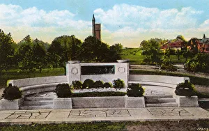 Cincinnati, Ohio, USA - The Galbraith Memorial, Eden Park Cincinnati, Ohio, USA - The Galbraith Memorial, Eden Park