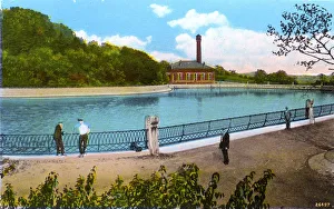 Cincinnati, Ohio, USA - Reservoir at Eden Park Cincinnati, Ohio, USA - Reservoir at Eden Park
