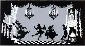 Cinderella ballet, Ugly Sisters trying to dance Cinderella ballet, Ugly Sisters trying to dance
