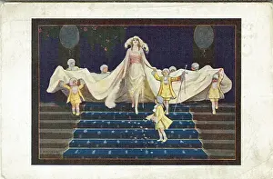 Cinderella 1919-20 Drury Lane Pantomime Print