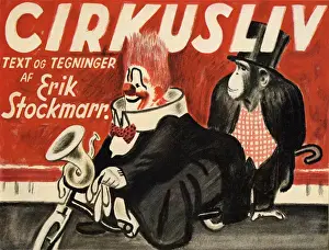 Vintage Circus Illustration Prints: Circus Life