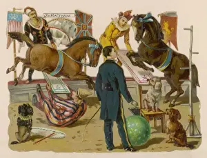 Vintage Carnival Images Prints: Circus Scrap
