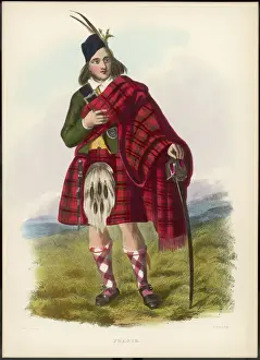 19th Century British Art Prints: Clan Fraser