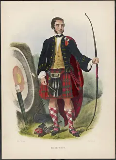 Clan Mackinnon Archery Print