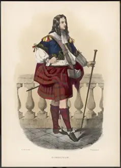 Historical Figures In Britain Prints: Clan Robertson