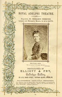 Clara Jecks, Royal Adelphi Theatre, London Clara Jecks, Royal Adelphi Theatre, London