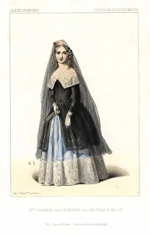Clarisse Midroy as Maritana in Don Cesar de Bazan, 1844 Clarisse Midroy as Maritana in Don Cesar de Bazan, 1844