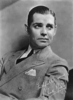 American Film Star Prints: Clark Gable