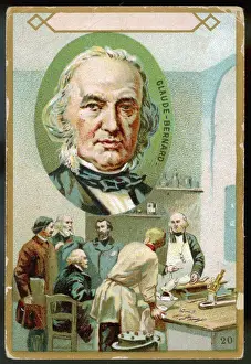 French Medical History Prints: Claude Bernard